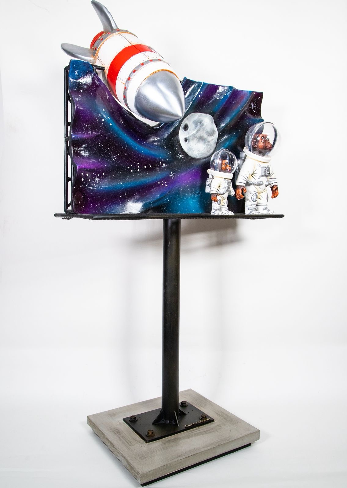 Signed, limited edition sculpture by Carlos & Albert